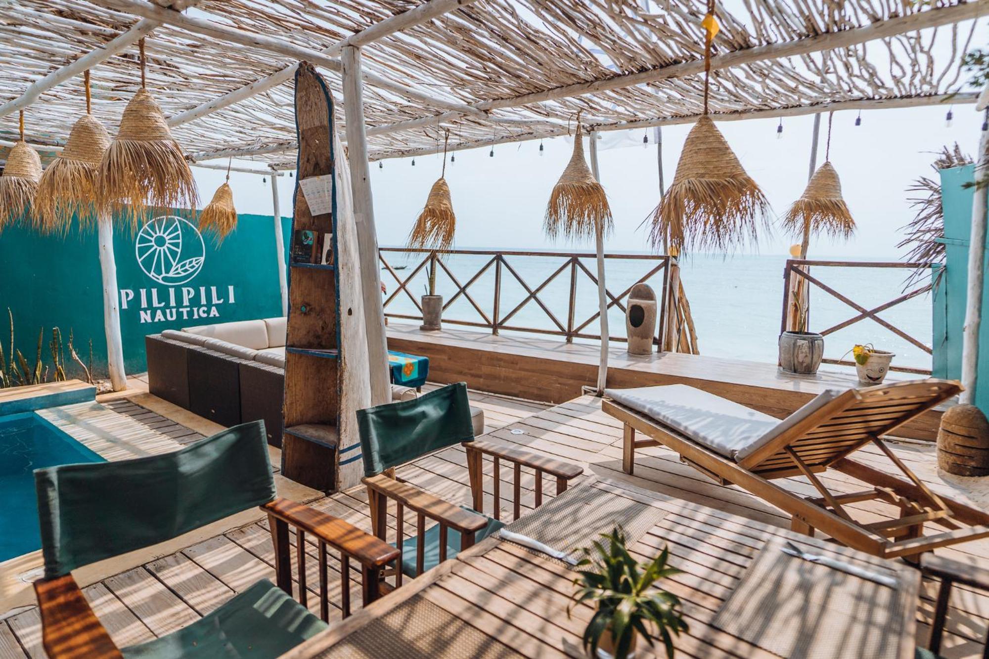 Pili Pili Boho Beach Джамбиани Экстерьер фото